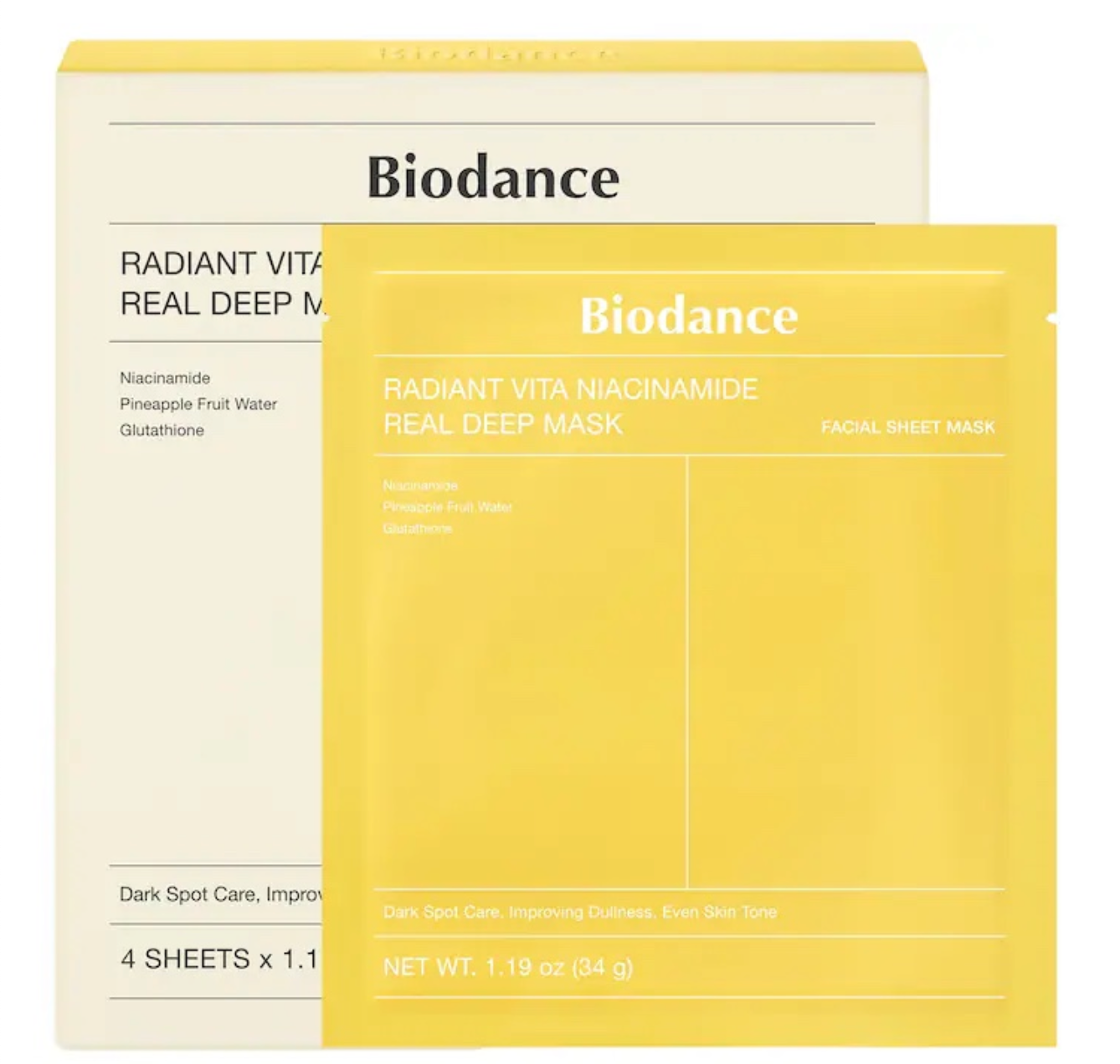 Radiant Vita Niacinamide Real Deep Mask *Pre-Order*
