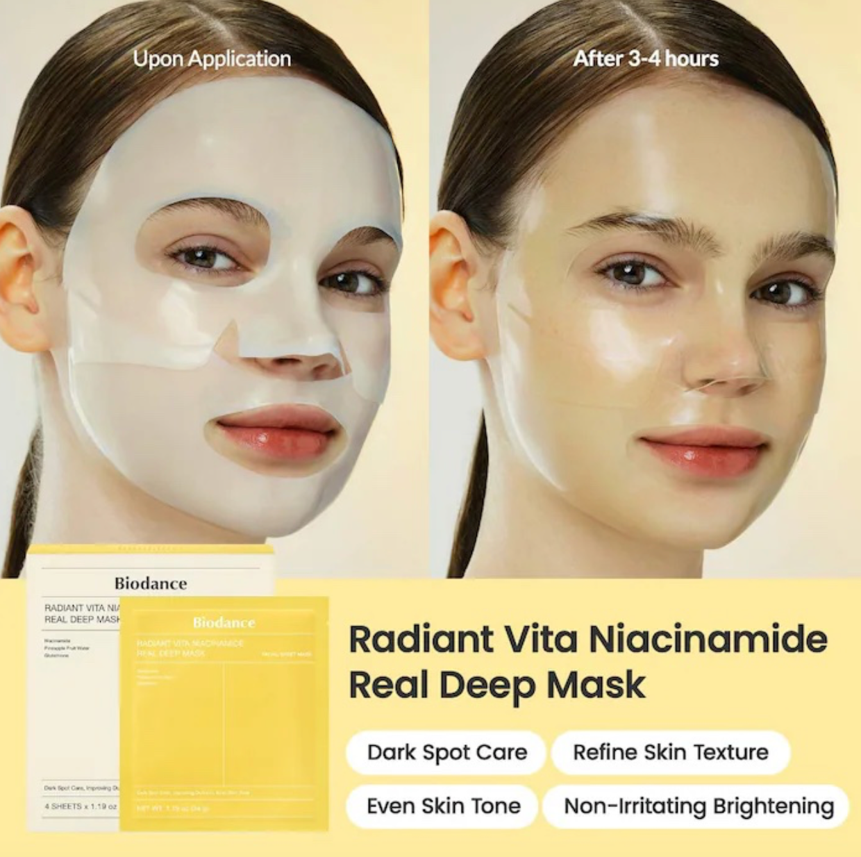 Radiant Vita Niacinamide Real Deep Mask *Pre-Order*