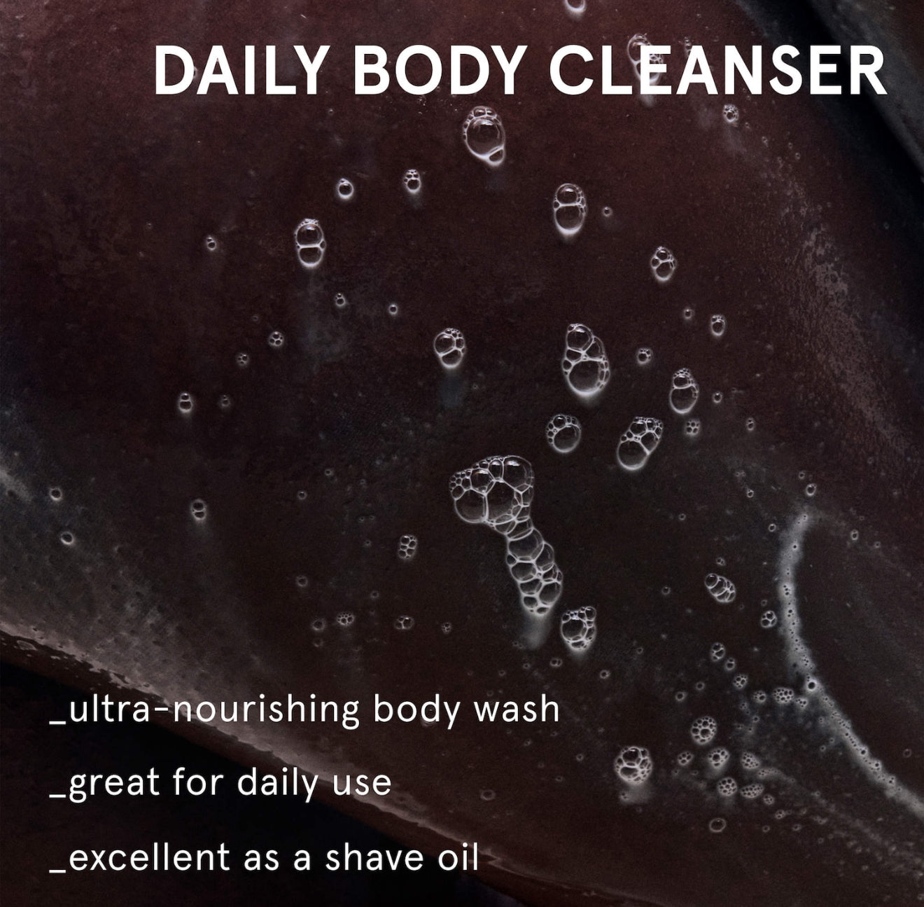 Nourishing Daily Oil Wash *Pre-Order*