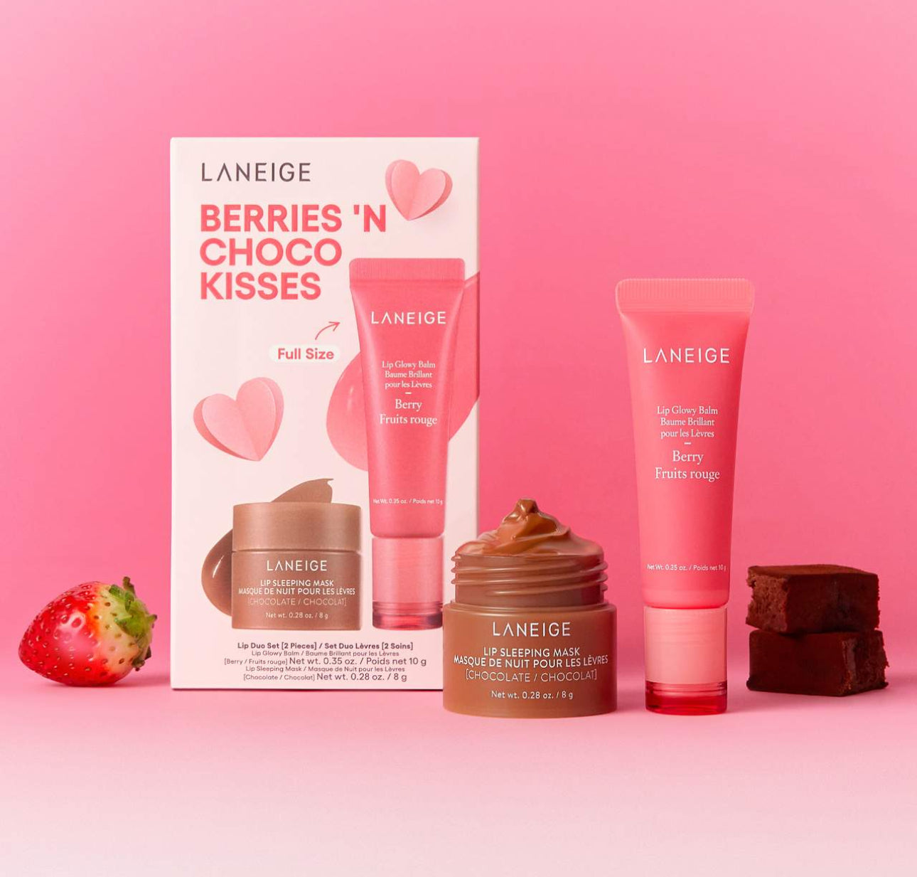 Berries ‘ N Choco Kisses Set *Pre-Order*