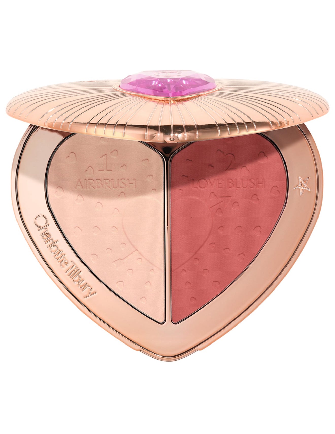 Pillow Talk Beauty Soulmates Airbrush Flawless Finish Brightening and Blush Powder Palette *Pre-Order*