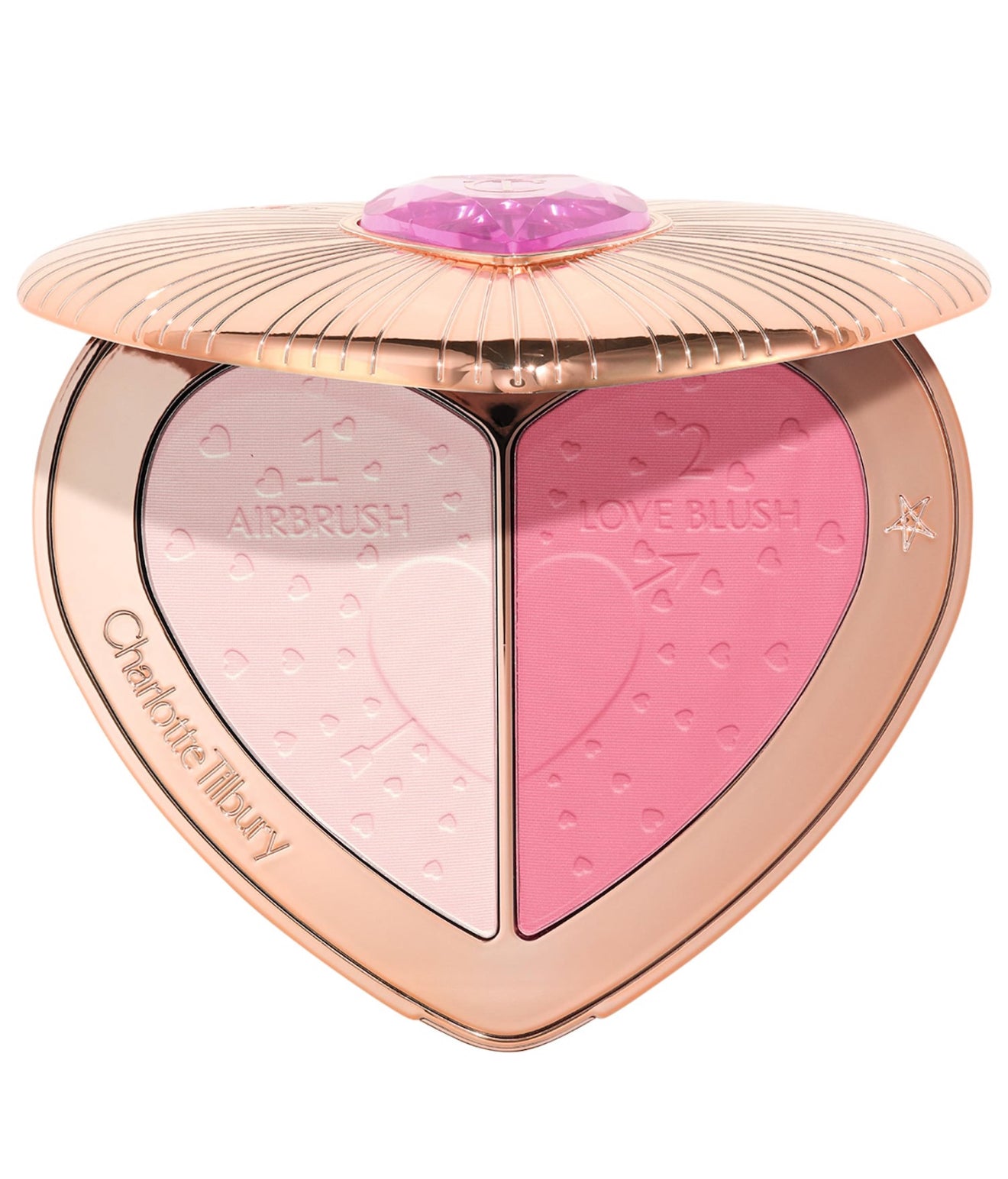Pillow Talk Beauty Soulmates Airbrush Flawless Finish Brightening and Blush Powder Palette *Pre-Order*