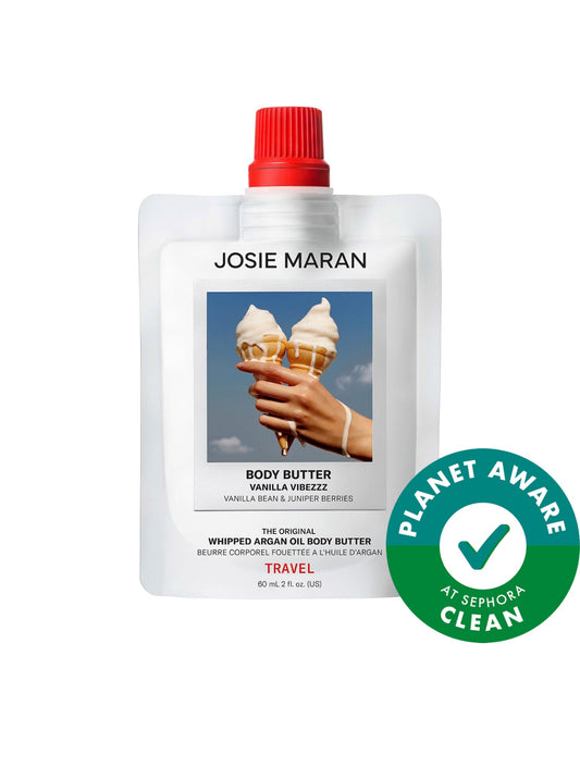 Mini vanilla vibezzz- whipped argan oil refillable firming body butter *Pre-Order*