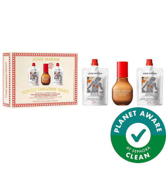 Topless Tangerine Treats Body Butter, Fragance Mist, Sugar Scrub Gift Set *Pre-Order*