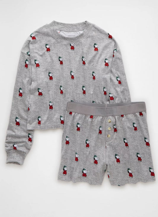 AE Peanuts Plush PJ Set *Pre-Order*