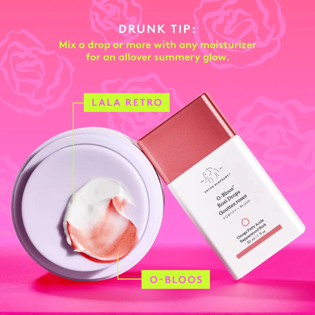 O-BLOOS ROSI GLOW DROPS