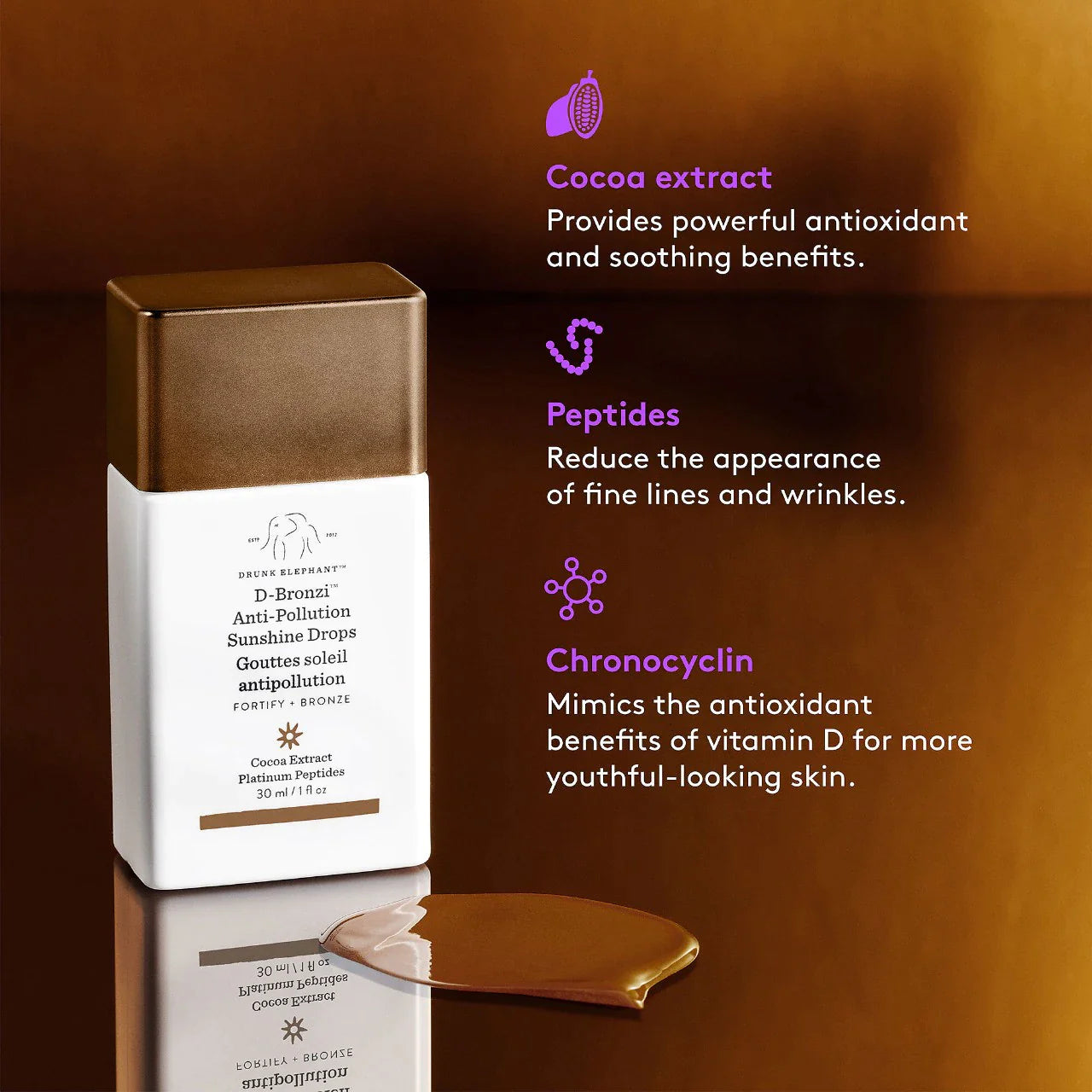 D-Bronzi Bronzing Drops With Peptides *Pre-Order*
