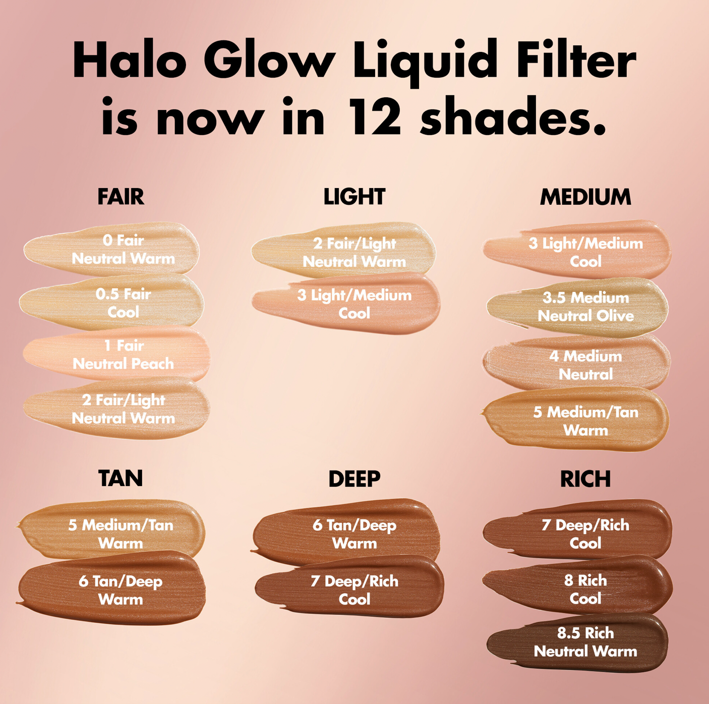 Halo Glow Liquid Filter