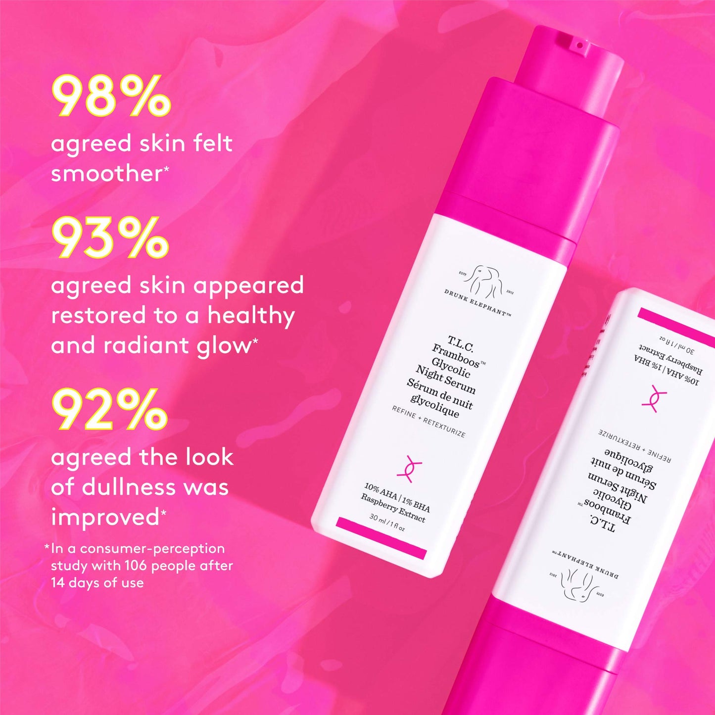 T.L.C. FRAMBOOS GLYCOLIC RESURFACING NIGHT SERUM