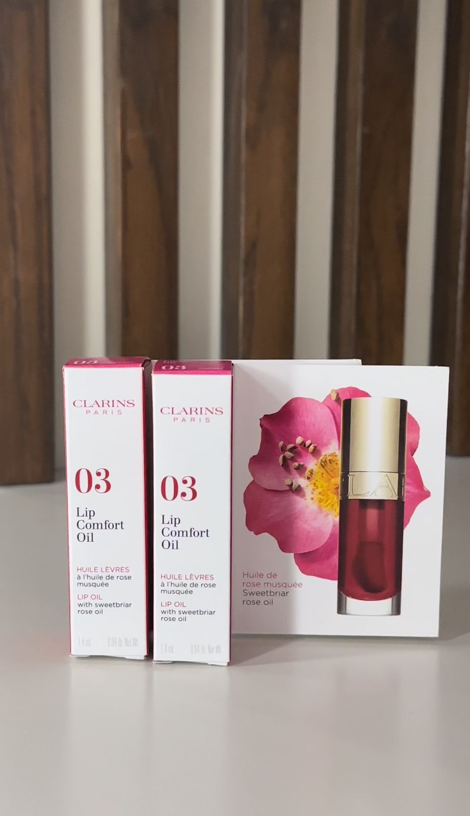 Clarins lip Oil