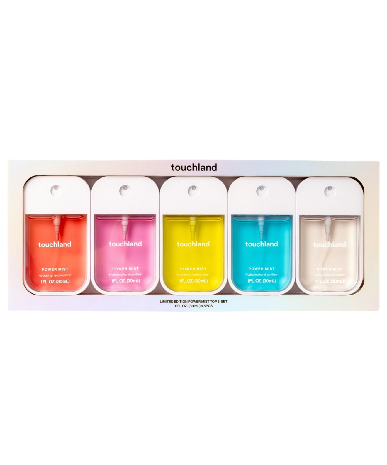 Limited Edition Power Mist Hydrating Hand Sanitizer Top 5-Set *Pre-Order*