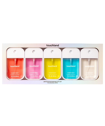 Limited Edition Power Mist Hydrating Hand Sanitizer Top 5-Set *Pre-Order*