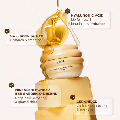 Honey Glaze Collagen Therapy Lip Mask *Pre-Order*