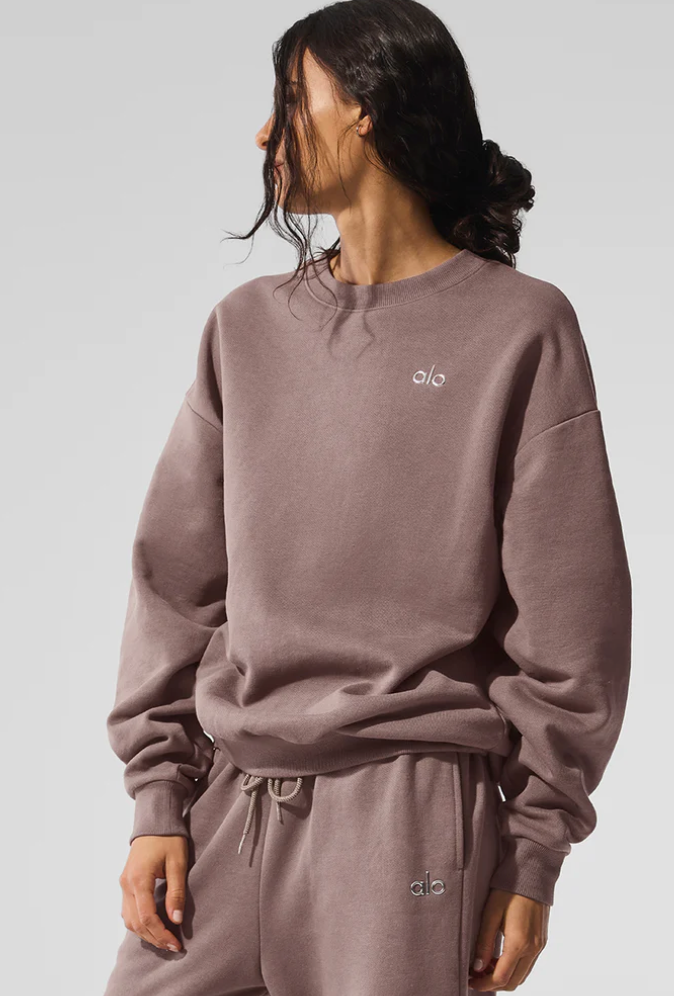 ACCOLADE CREW NECK PULLOVER - ANTHRACITE *Pre-Order*