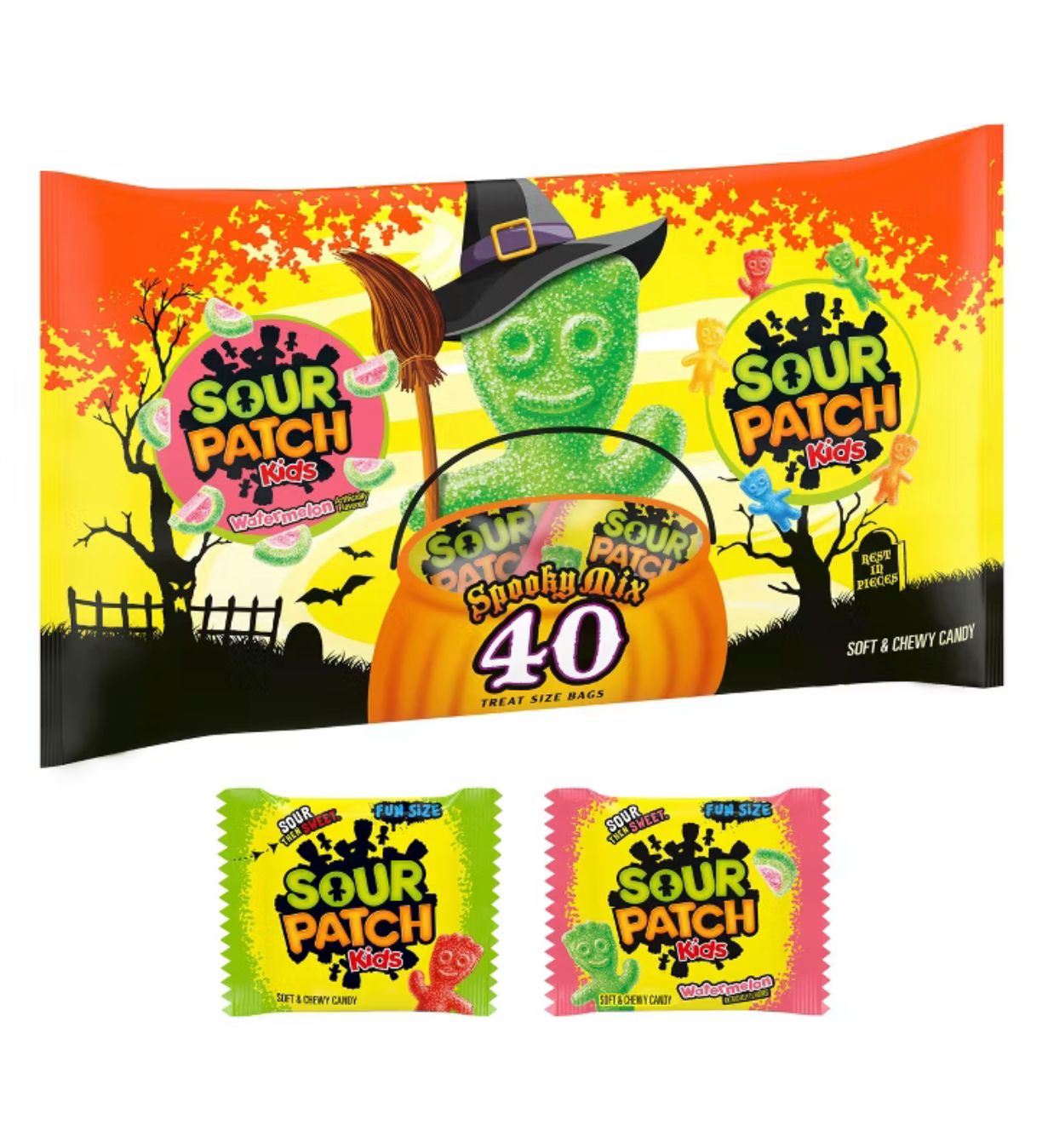 Sour Patch Kids & Sour Patch Watermelon Halloween *Pre-Order*