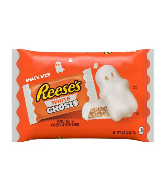 Reese's Peanut Butter White Chocolate Ghosts Halloween *Pre-Order*