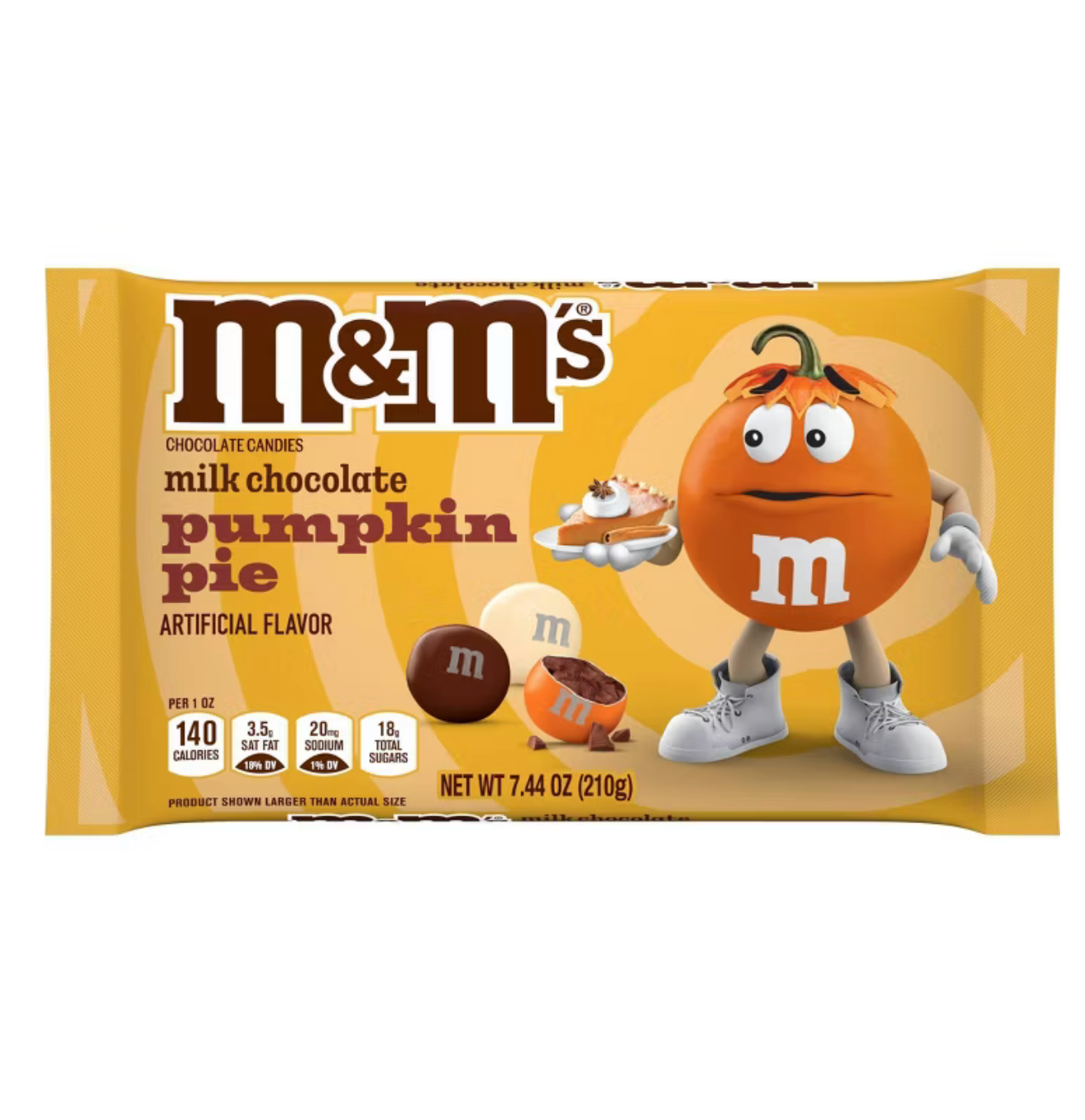 M&M's Halloween Milk Chocolate Pumpkin Pie Candy *Pre-Order*