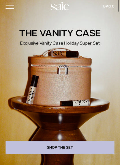 THE VANITY CASE HOLIDAY SUPER SET *Pre-Order*