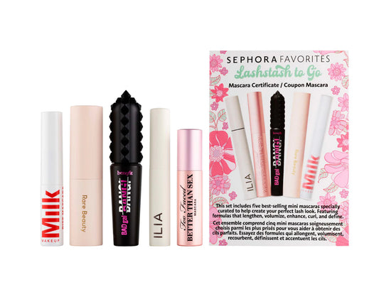 Mini Lashstash To Go Mascara Set With Redeemable Voucher *Pre-Order*