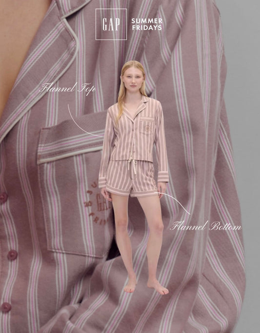 Flannel Pijama Especial Edition x GAP *Pre-Order*