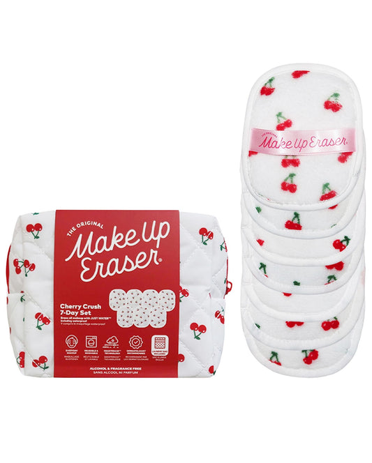 Cherry Crush 7-Day Set Reusable Makeup Wipes *Pre-Order*