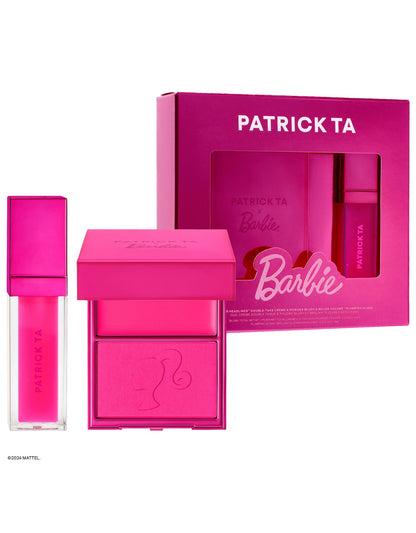 PATRICK TA Patrick Ta x Barbie Blush Duo and Lip Plumper Set *Pre-Order*