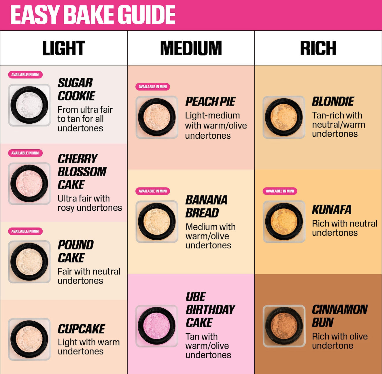 MINI Easy Bake Loose Baking & Setting Powder *Pre-Order*