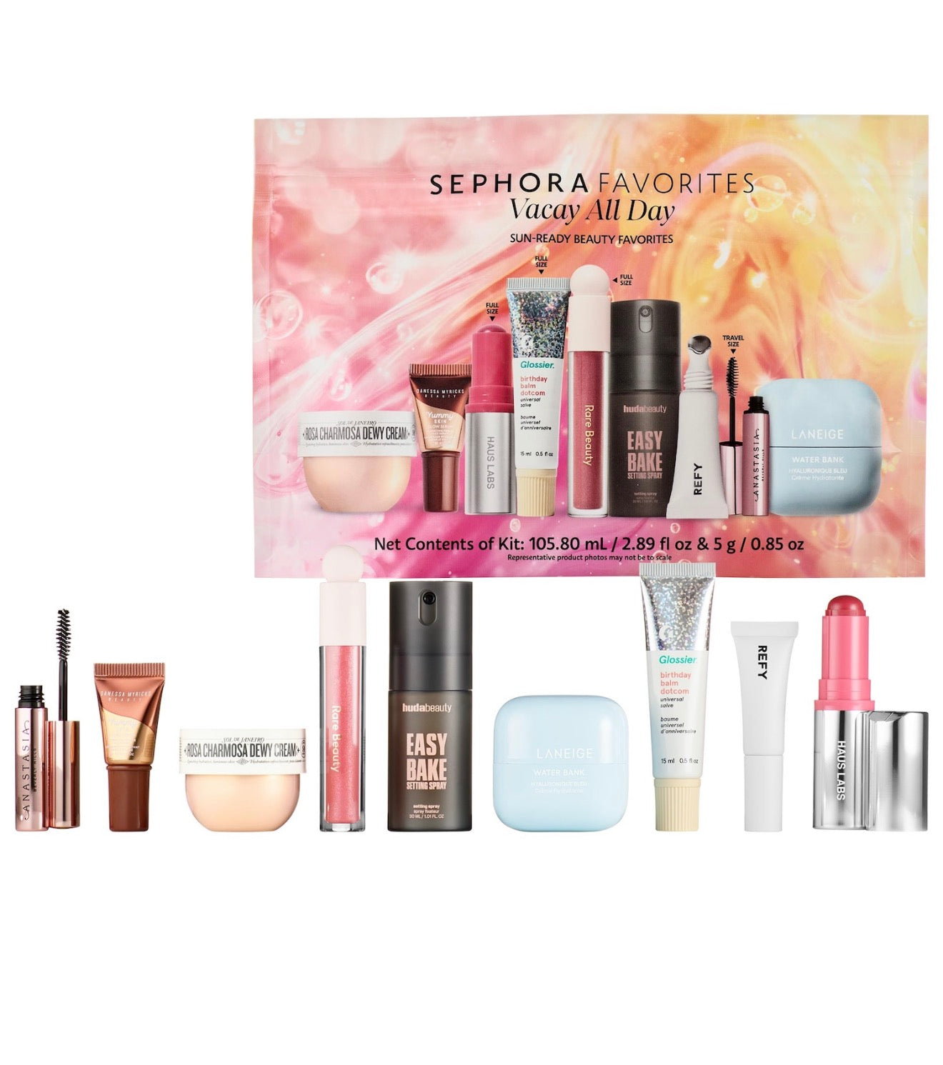 Vacay All Day Makeup & Skincare Value Set *Pre-Order*