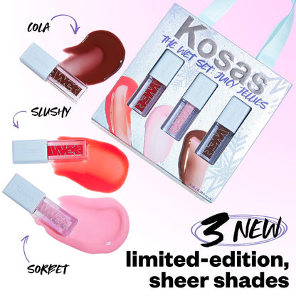 The Wet Set Juicy Jellies Sheer Lip Oils *Pre-Order*