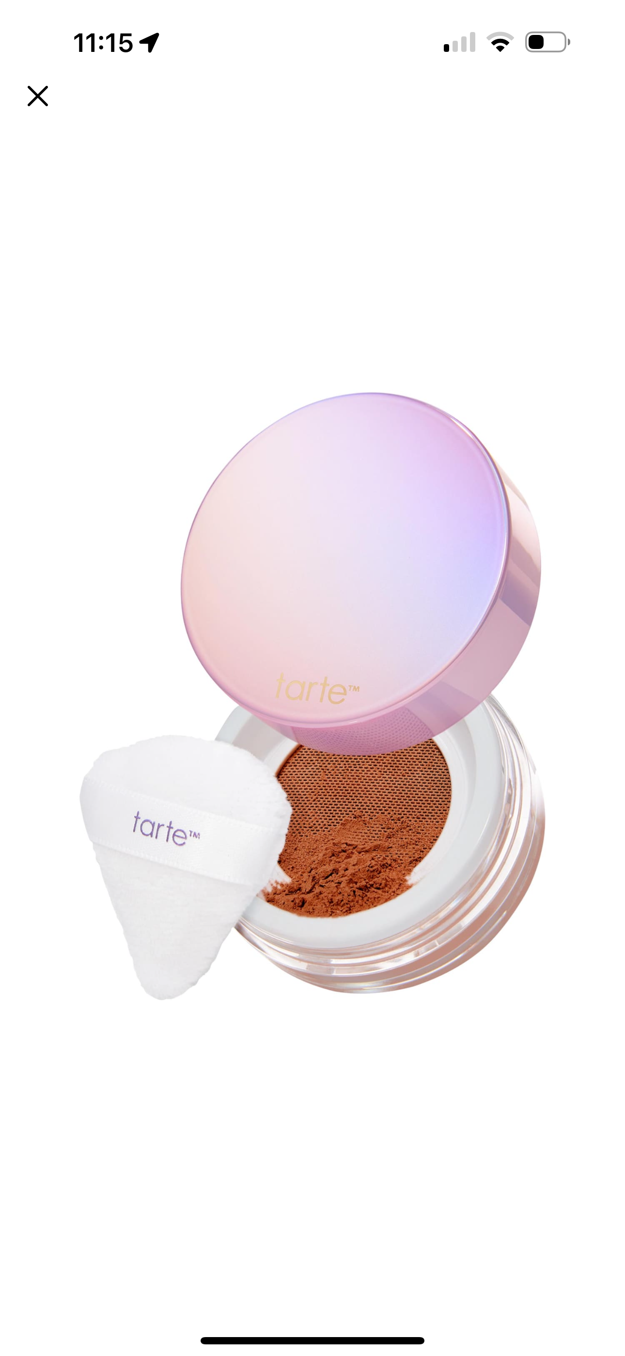 tarte creaseless loose setting powder *Pre-Order*