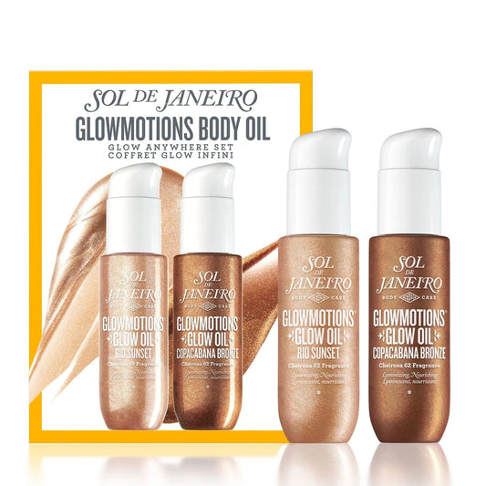 GLOWMOTIONS BODY OIL GLOW ANYWHERE SET *Pre-Order*