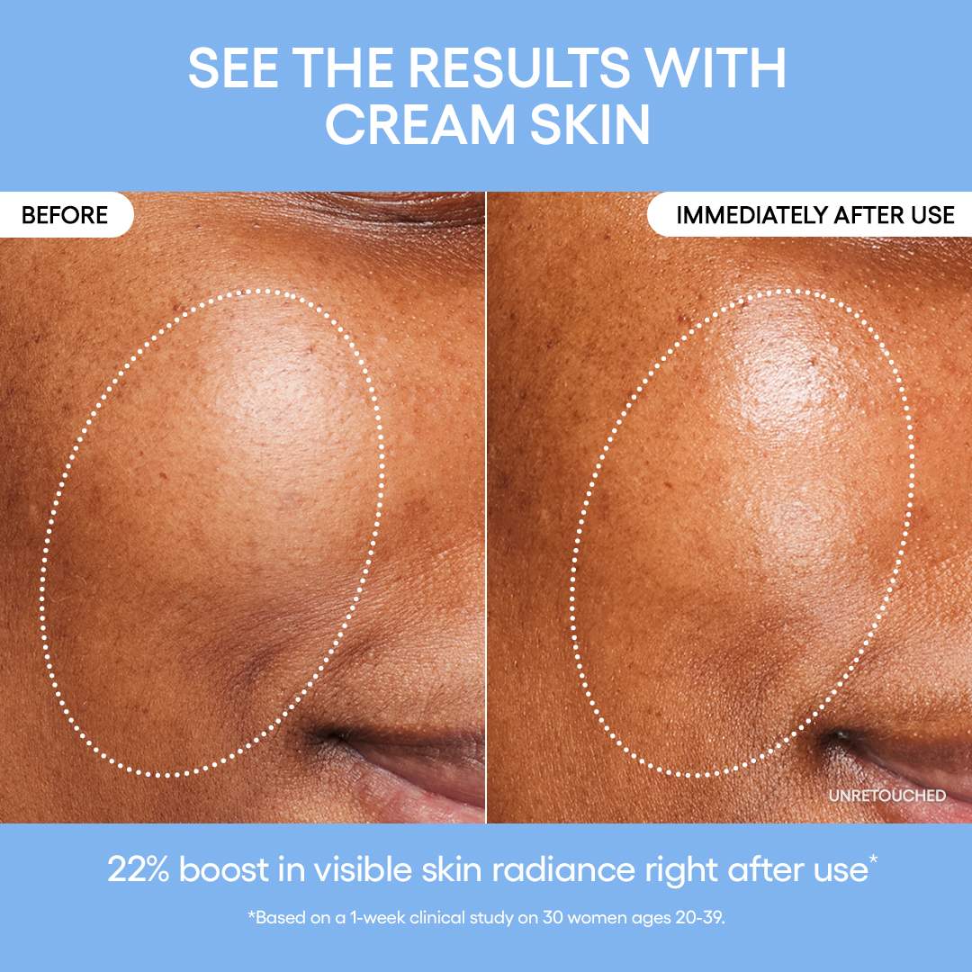 Cream Skin Refillable Toner & Moisturizer with Ceramides and Peptides *Pre-Order*