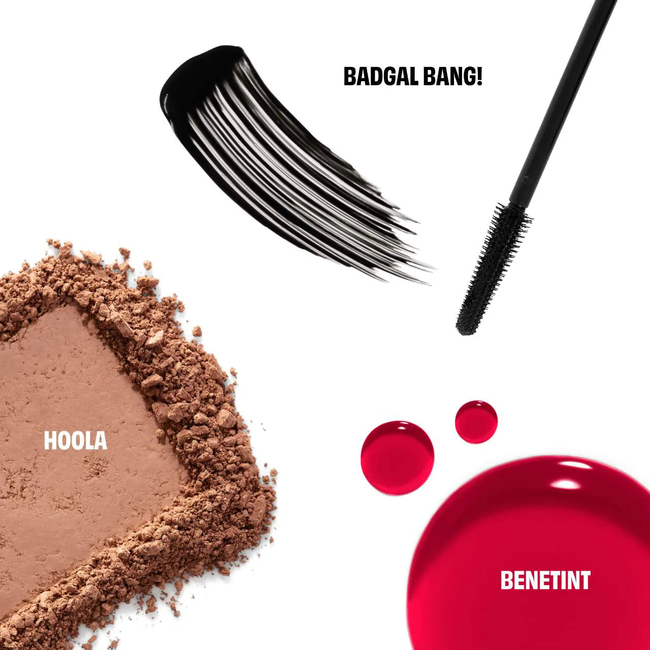 Soup'd Up Beauty - Benetint, Hoola Bronzer and Mini BADgal BANG! Trio *Pre-Order*