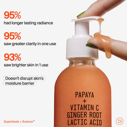Youth To The People Superfruit Gentle Exfoliating Cleanser with Vitamin C + Papaya *Pre-Order*