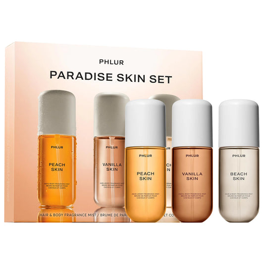 PHLUR Paradise Skin Hair and Body Fragrance Mist Set *Pre-Order*